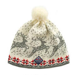 Kautokeino Cap - Off white & Grey