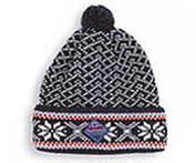 Borgund Cap - Charcoal & Off white